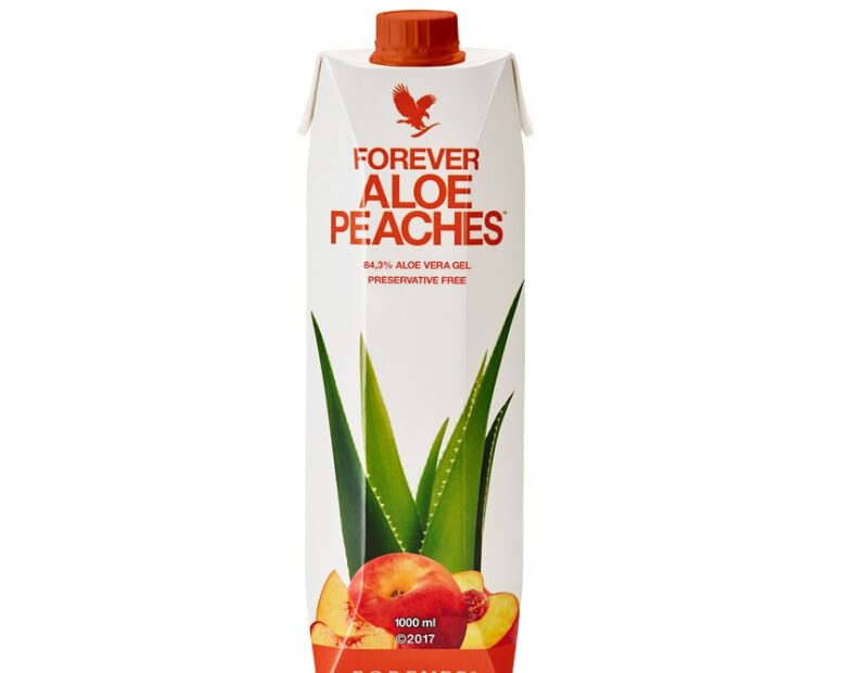 forever aloe peaches